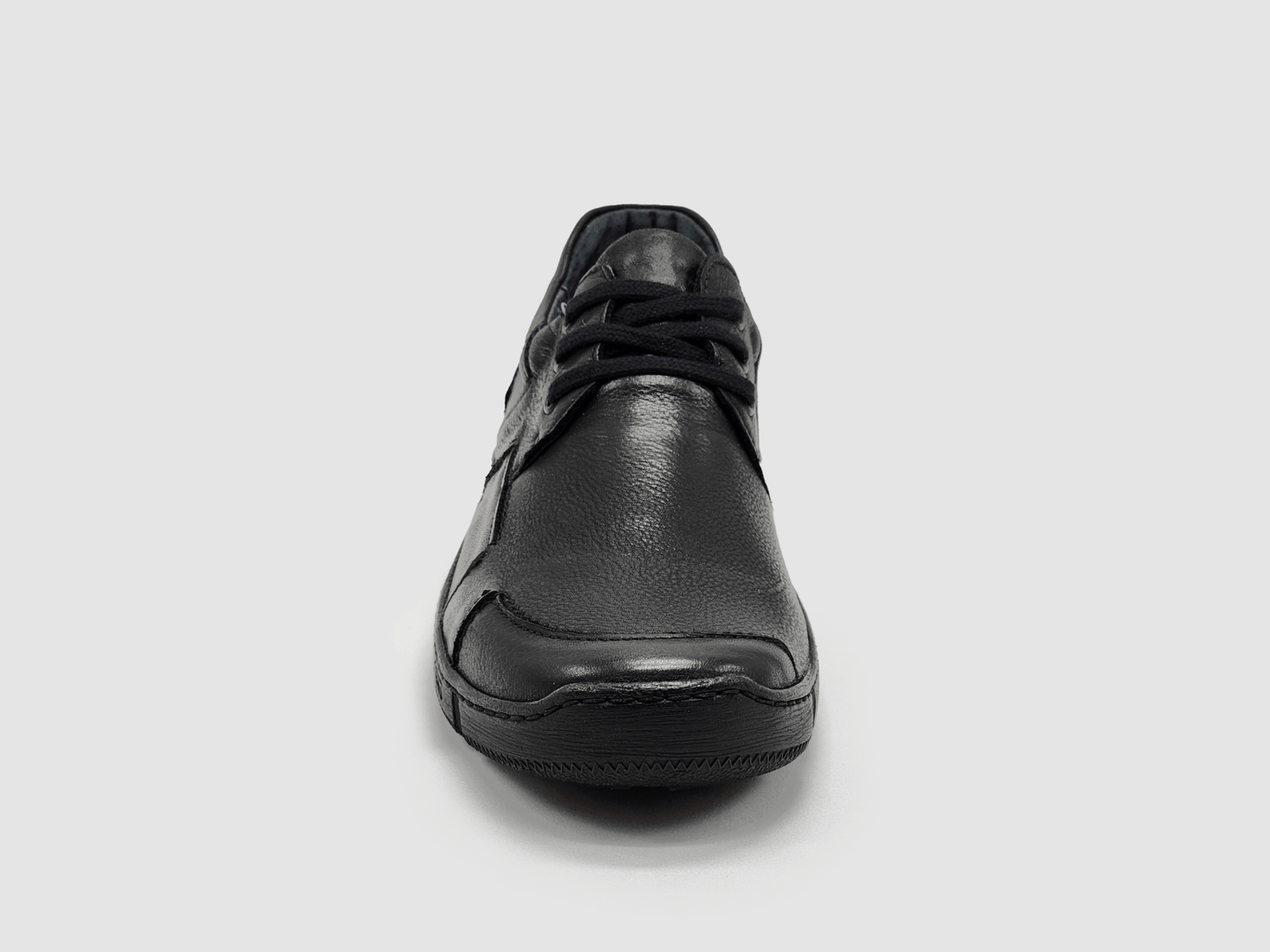 Men's Comfort Leather Shoes - Black - Euro Shoe House