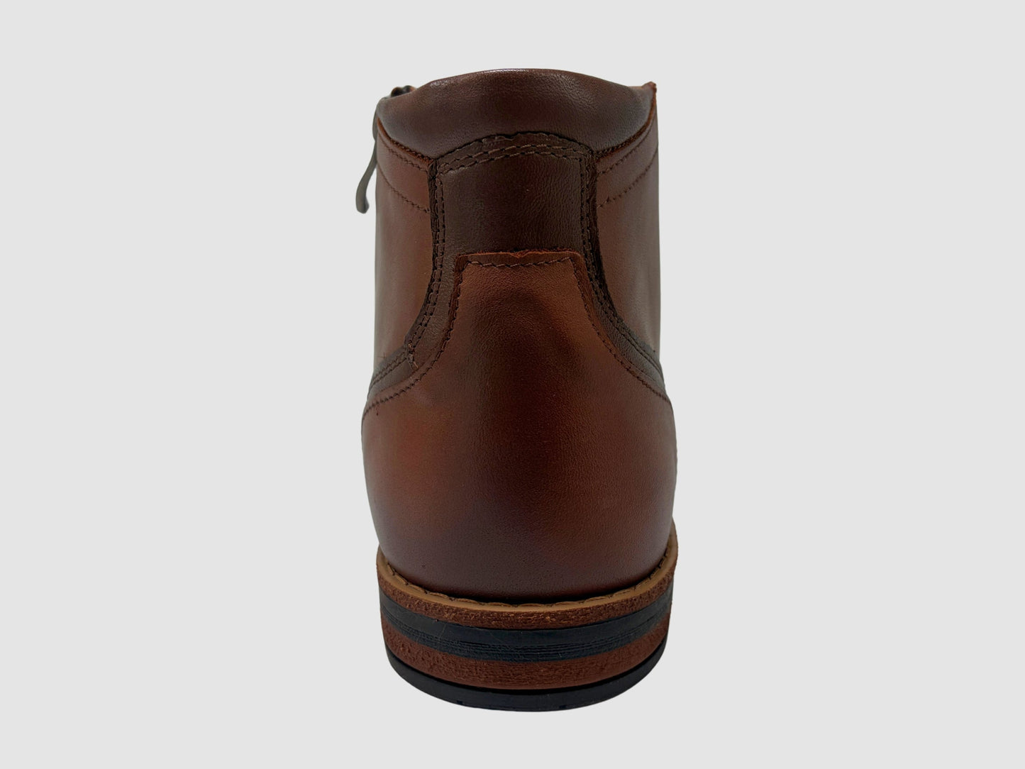 Men's Daniel Leather Boots - Brown - Euro Shoe House