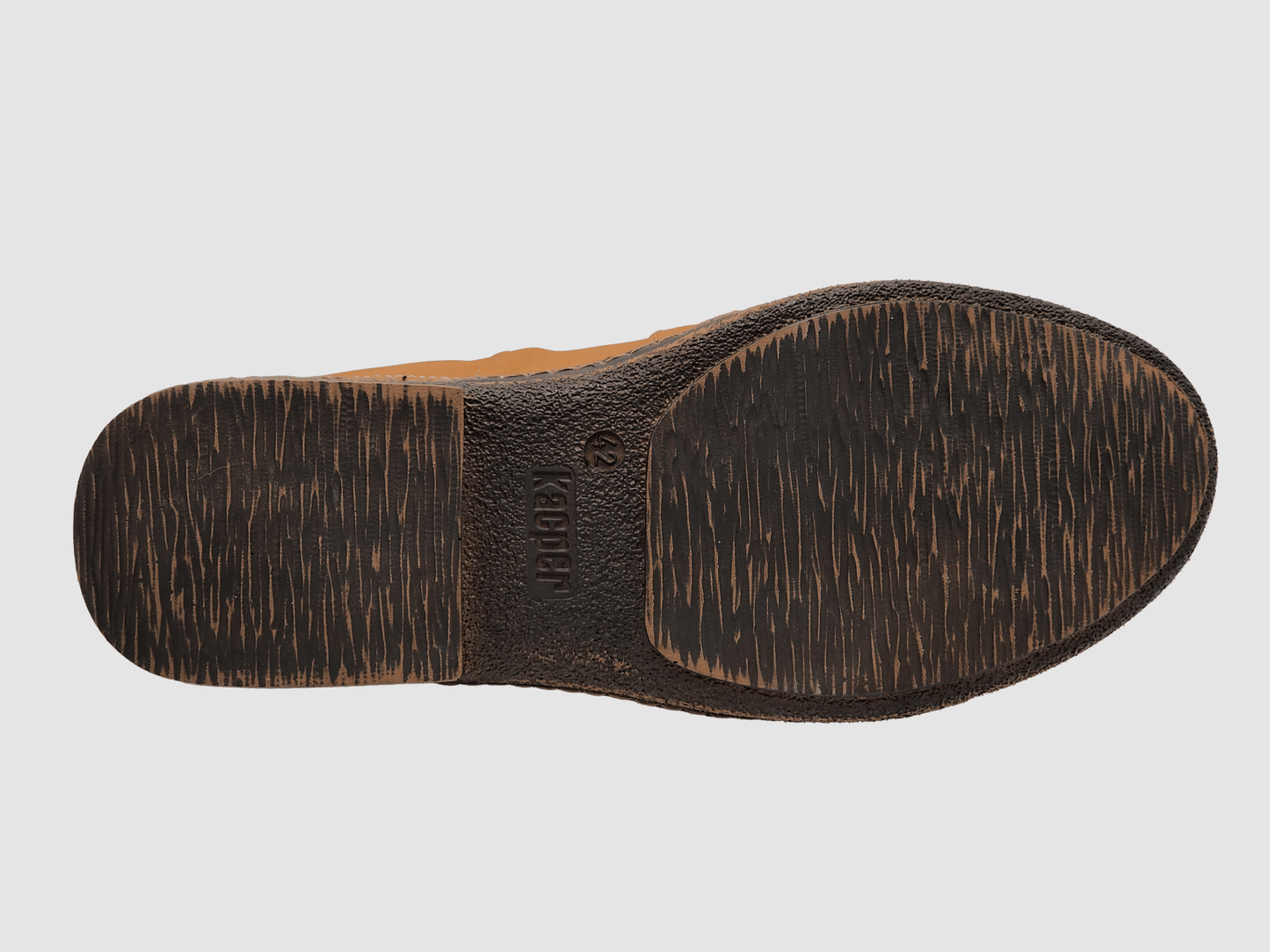 Men's Essential Leather Loafers - Light Brown - Euro Shoe House