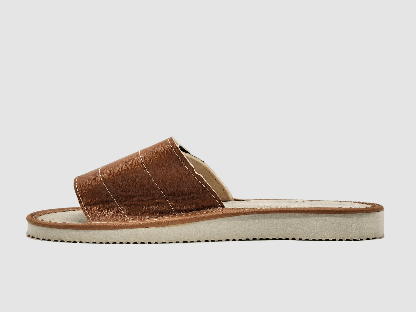 Men's Follkee House Slipper - Brown - Euro Shoe House