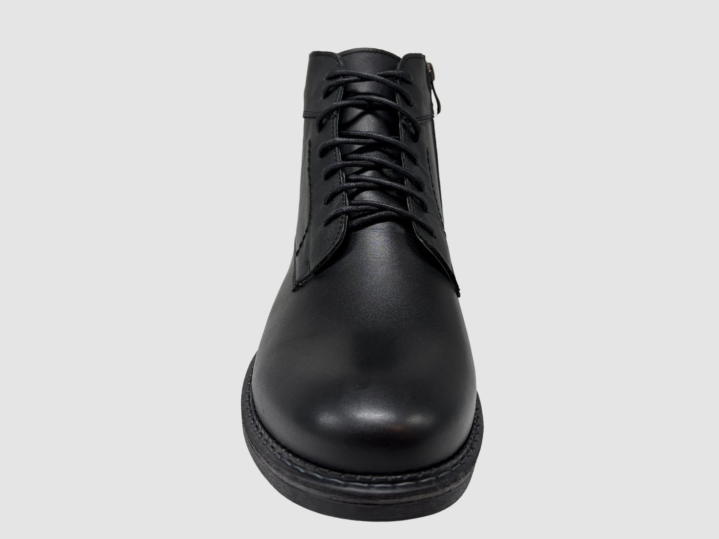 Men's Marek Leather Boots - Black - Euro Shoe House