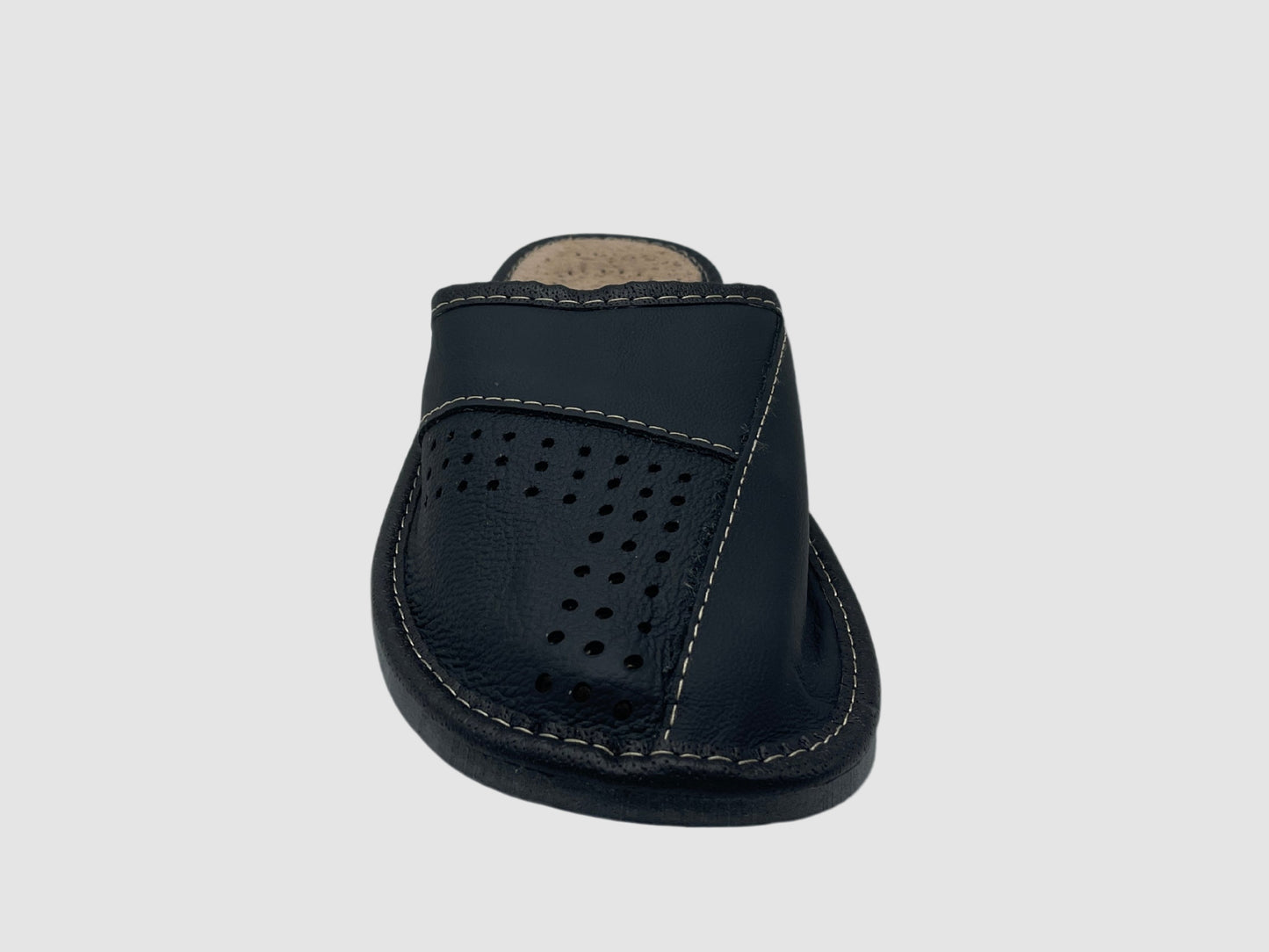 Men's Midnight Lake House Slipper - Black - Euro Shoe House