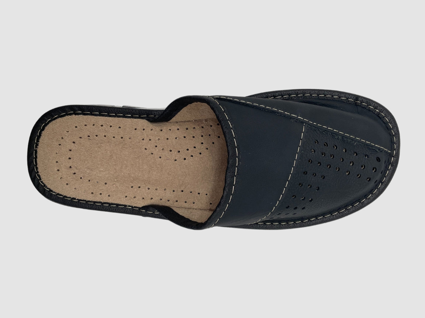 Men's Midnight Lake House Slipper - Black - Euro Shoe House