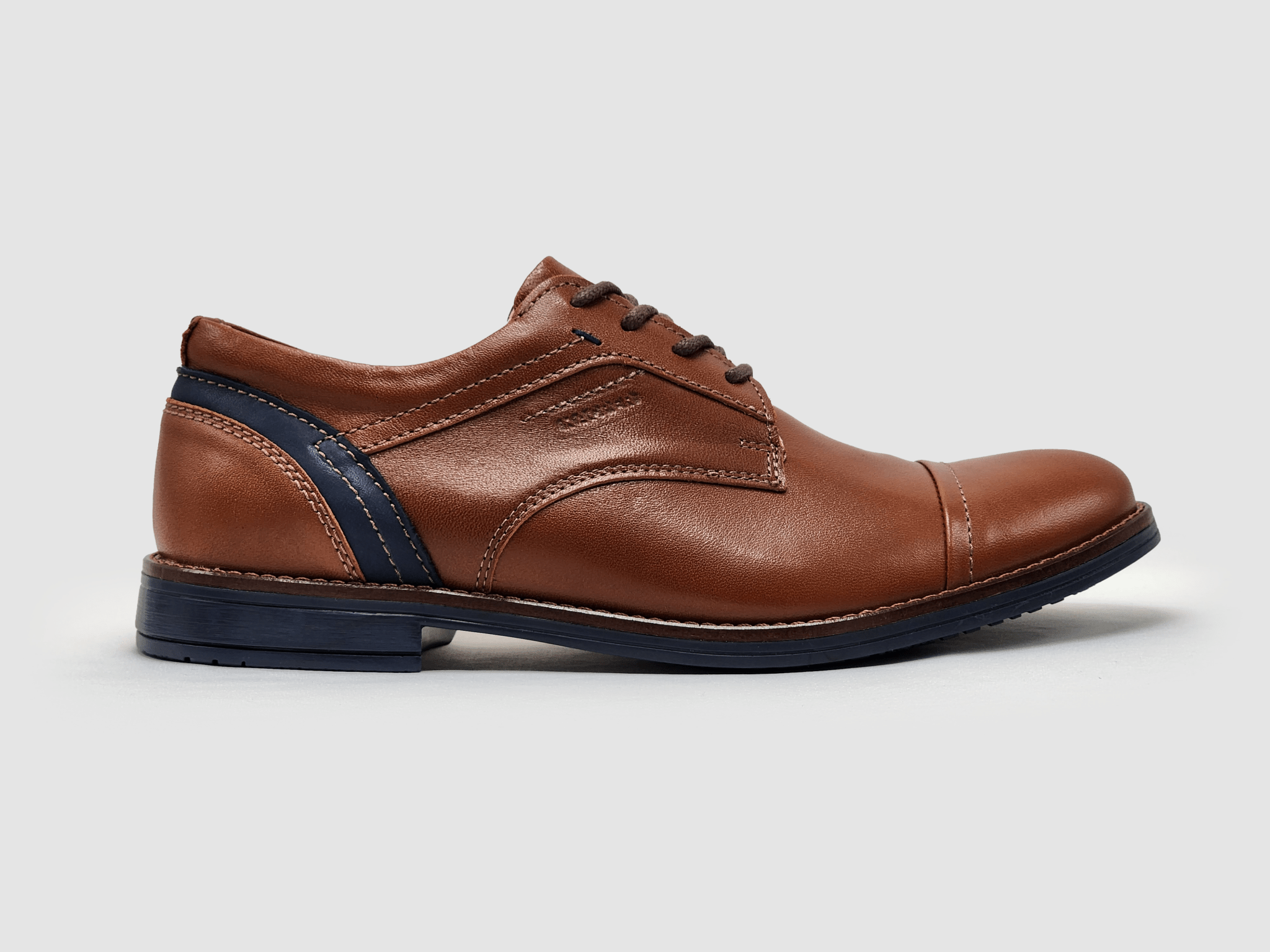 Men's Oxford Toe-Cap Leather Dress Shoes
