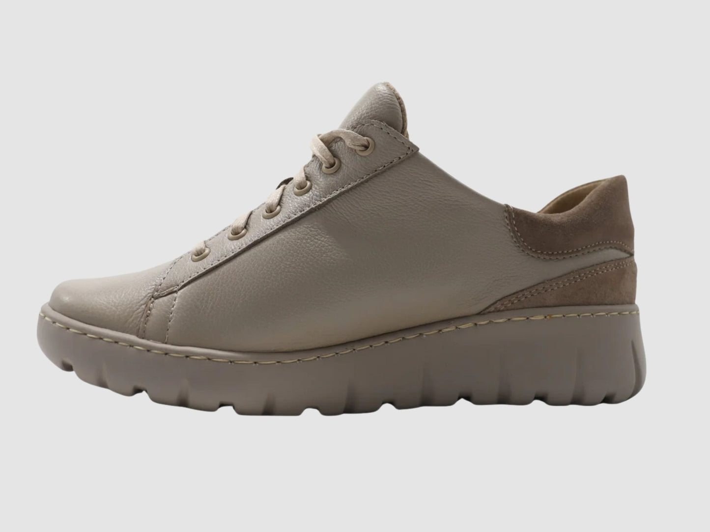 Women's Dahlia Leather Sneakers - Beige - Euro Shoe House