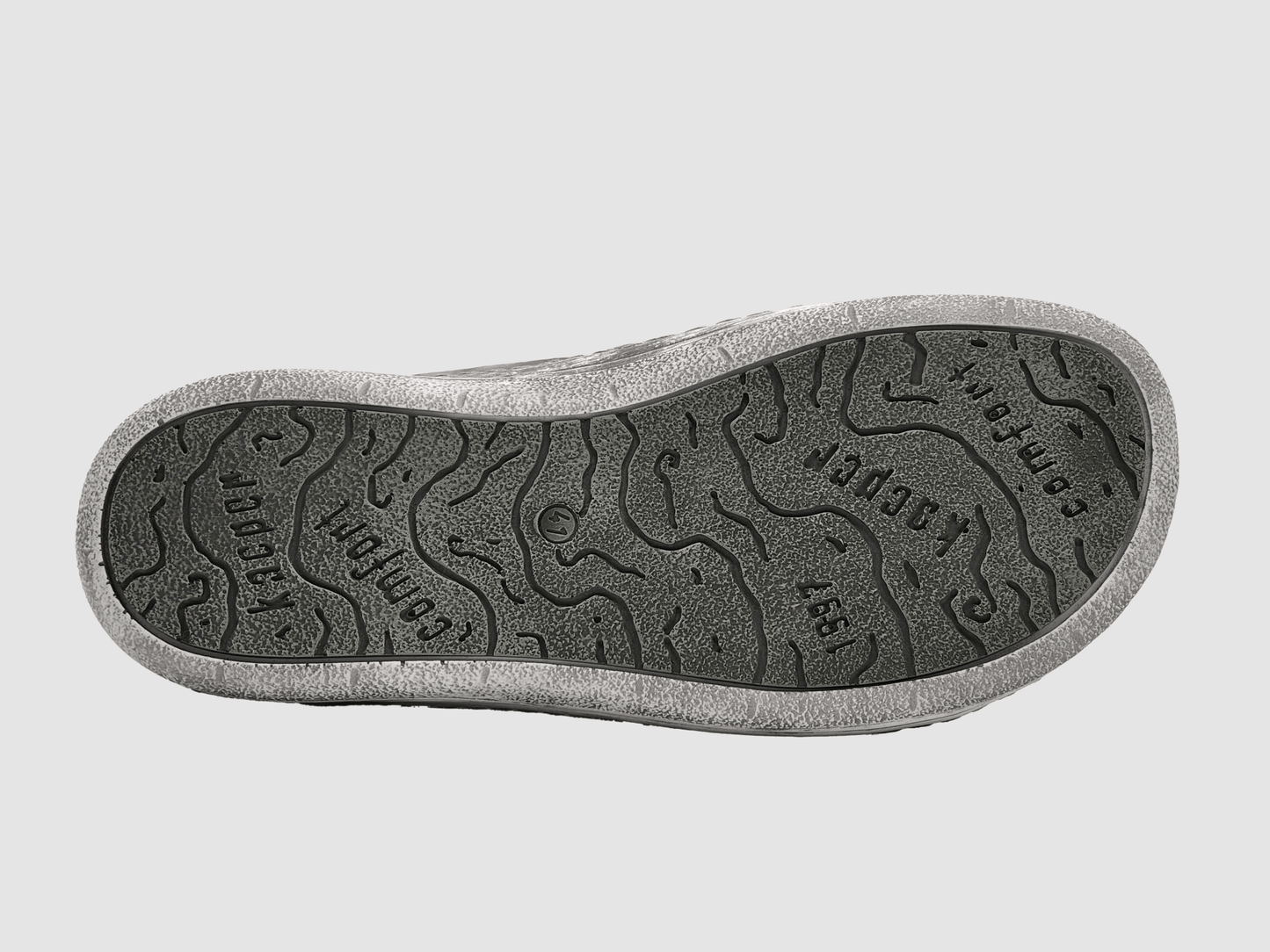 Women's Dr Wellness Zip - Up Leather Shoes - Dark Grey - Euro Shoe House