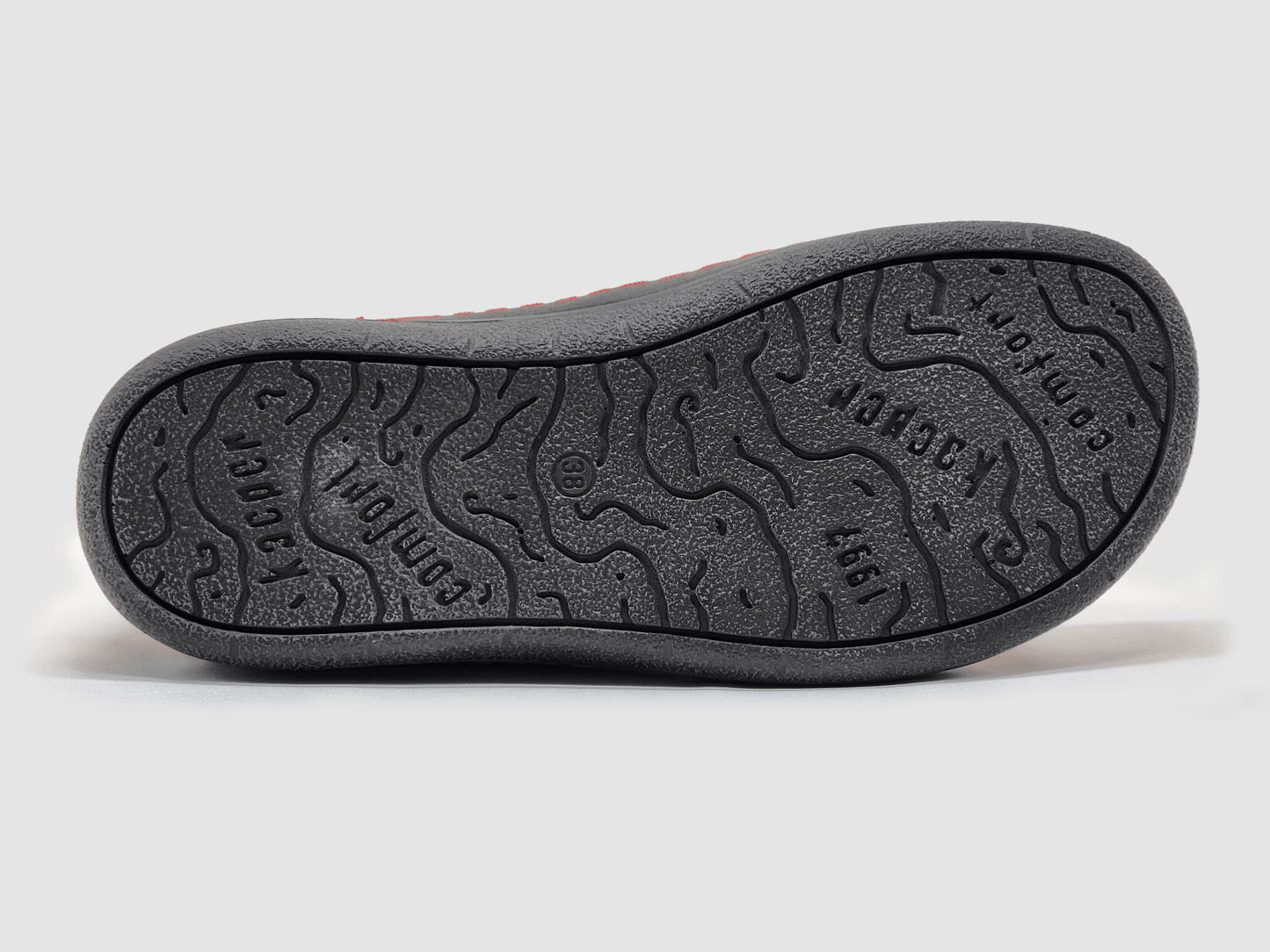 Women's Dr Wellness Zip - Up Leather Shoes - Red - Euro Shoe House