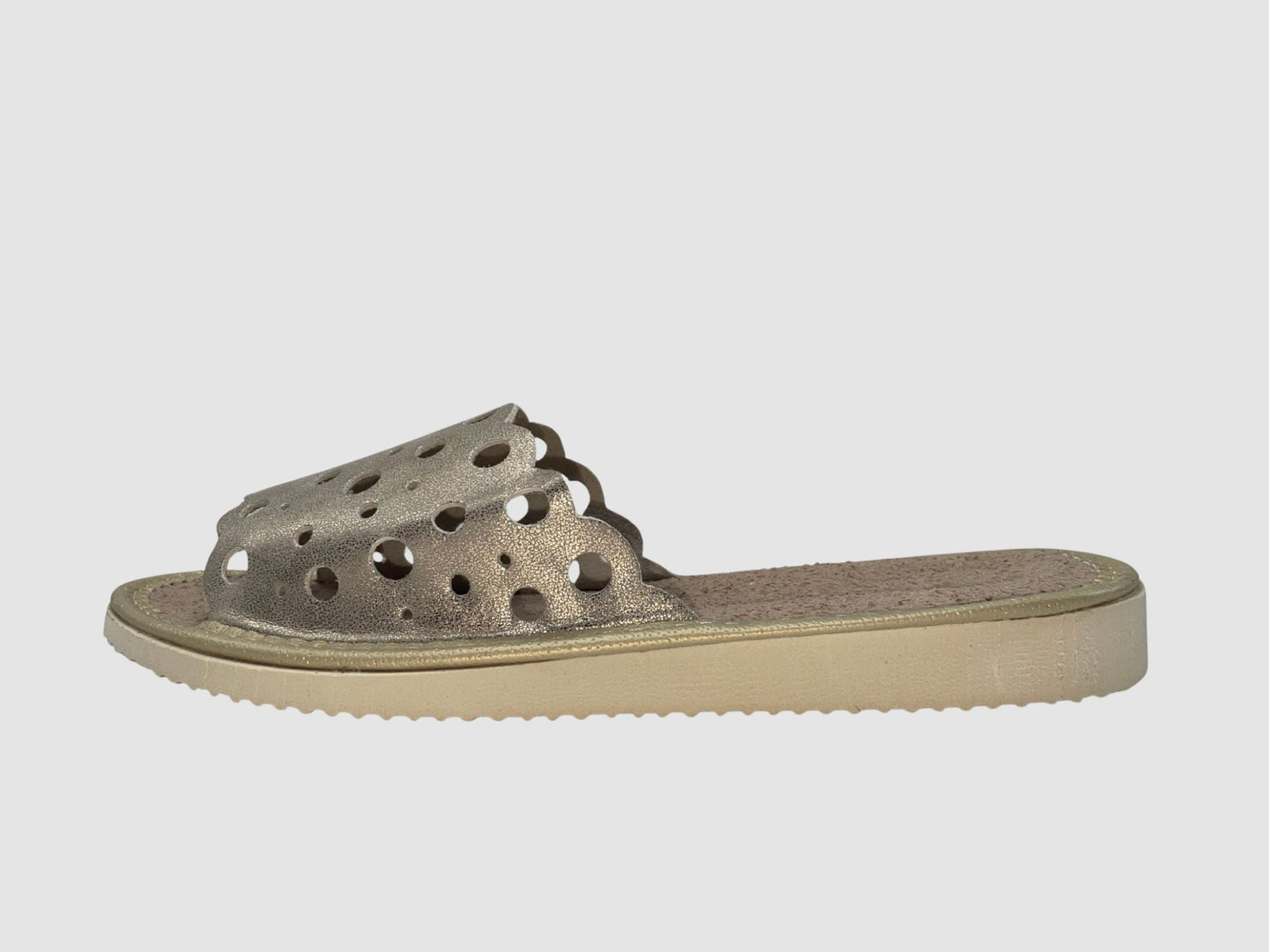 Women's Dune House Slipper - Gold - Euro Shoe House