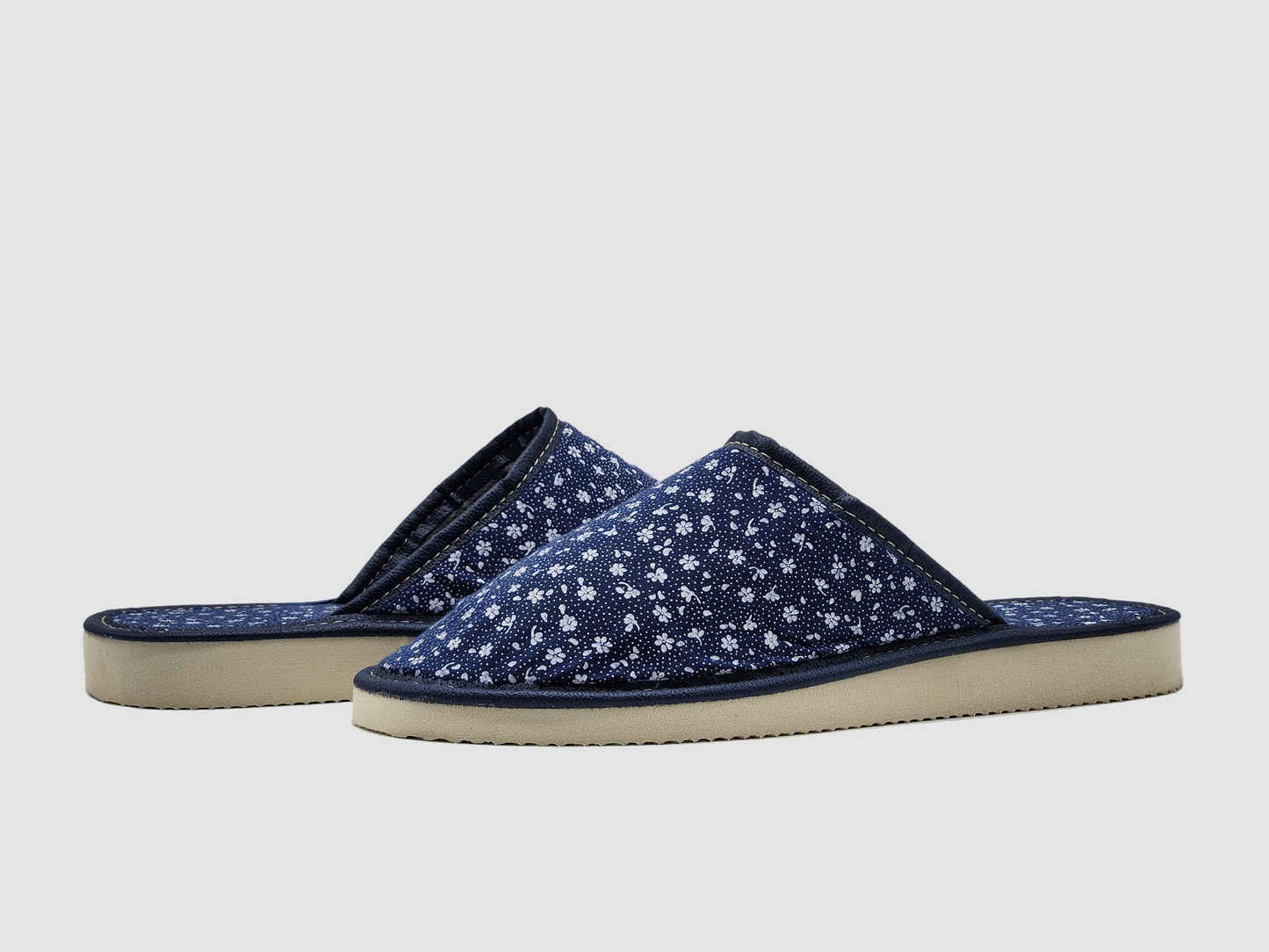 Women's Follkee House Slipper - Blue - Euro Shoe House