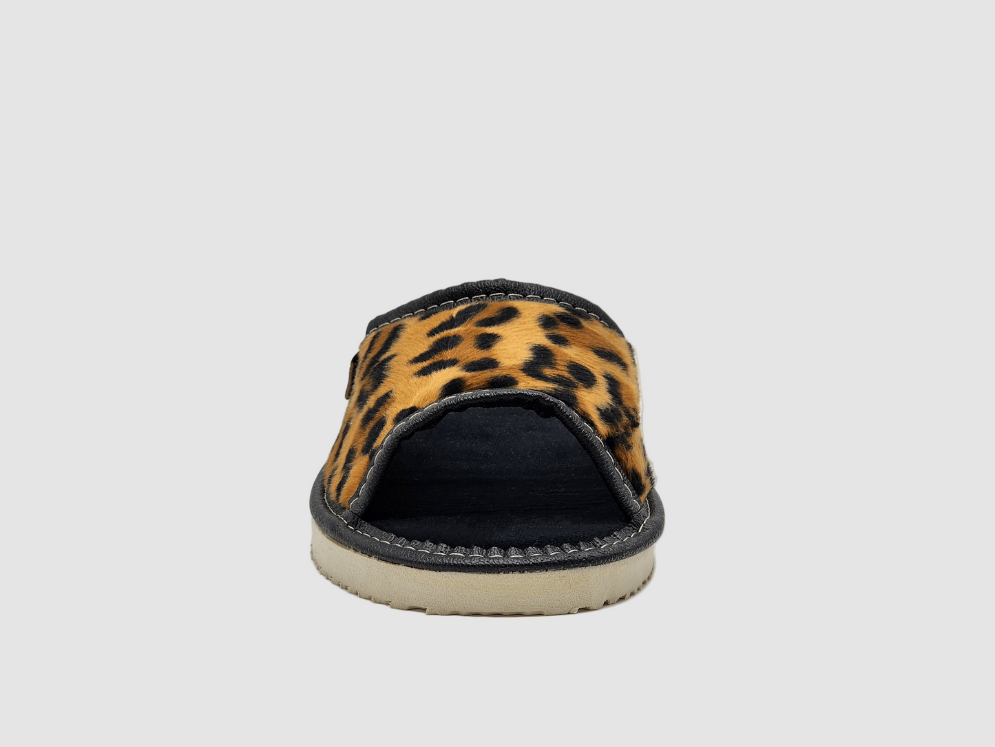 Women's Follkee House Slipper - Dark Cheetah - Euro Shoe House