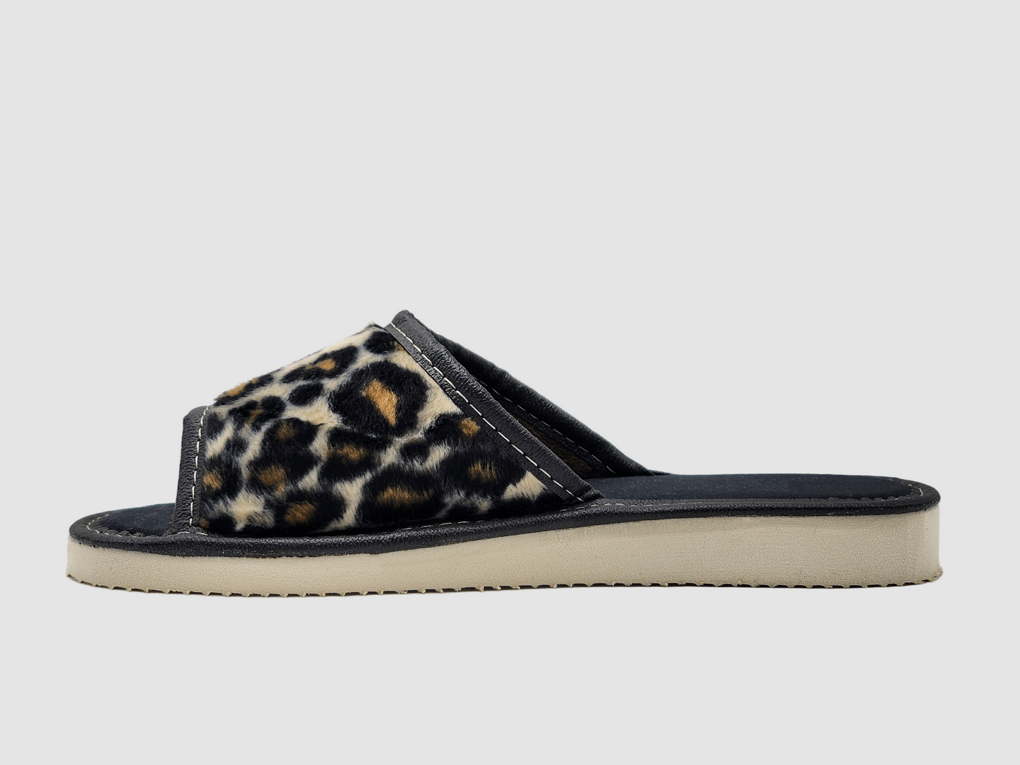 Women's Follkee House Slipper - Light Cheetah - Euro Shoe House