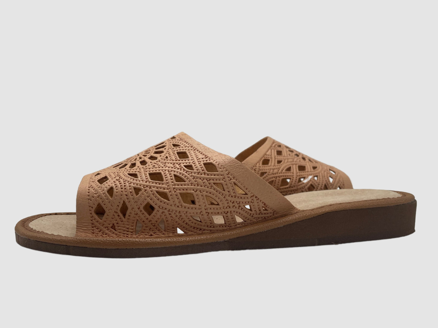 Women's Mesa House Slipper - Tan - Euro Shoe House