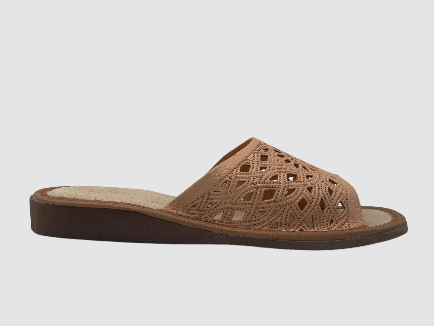 Women's Mesa House Slipper - Tan - Euro Shoe House