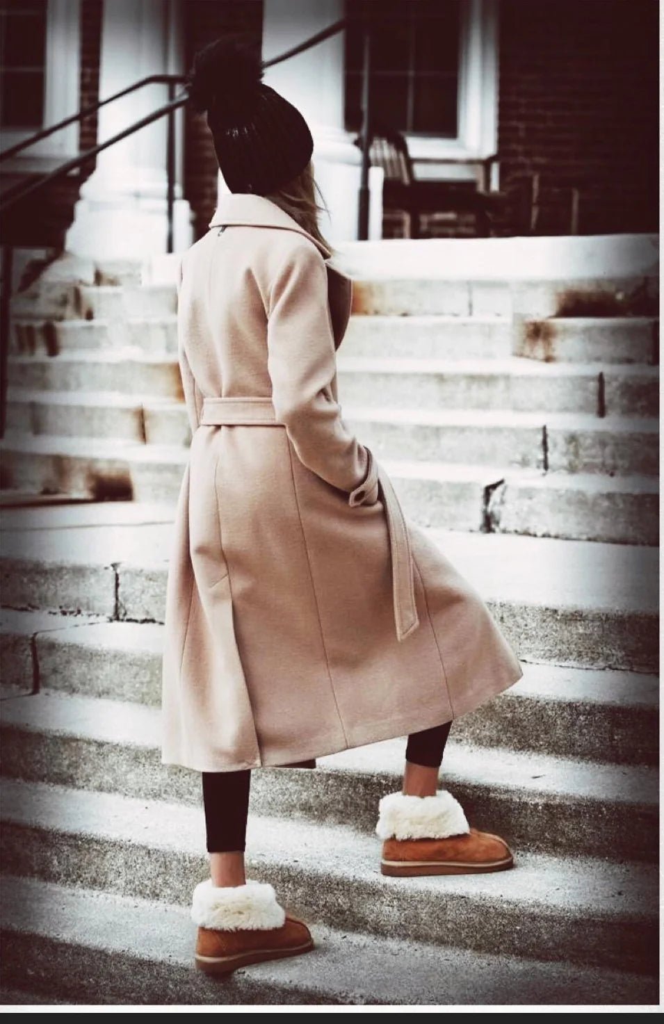 Women's Sami Sheepskin Boots - Beige - Euro Shoe House