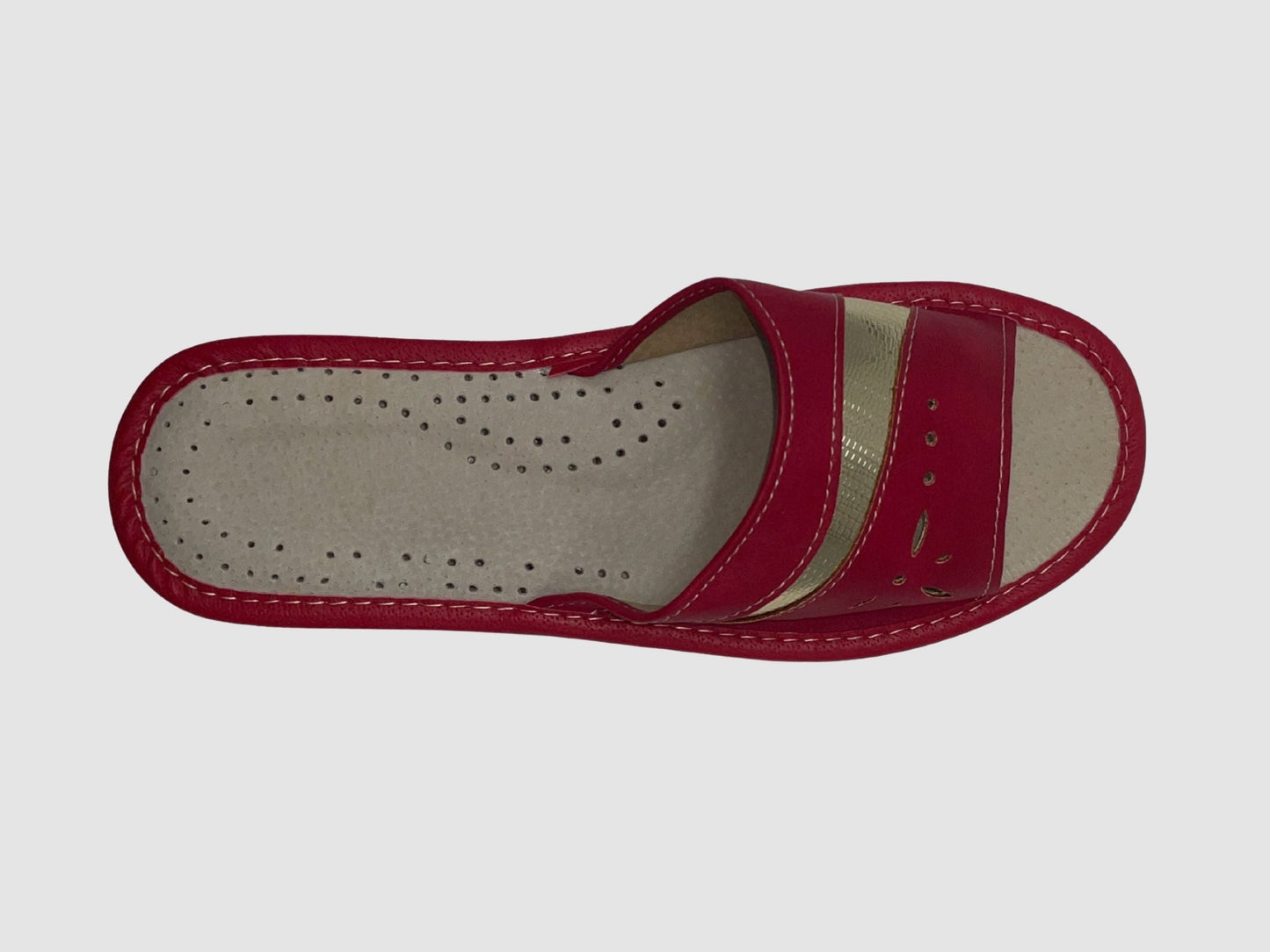 Women's Volcano House Slipper - Red - Euro Shoe House