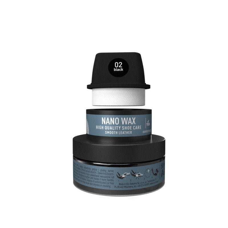 Coccinè Nano Wax for Grain Leather (Black) - Euro Shoe House