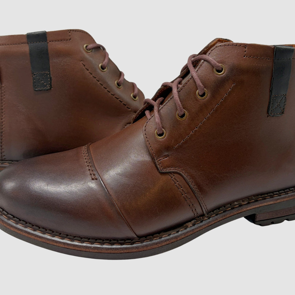 
                  
                    Men's Aron Leather Boots - Brown - Euro Shoe House
                  
                
