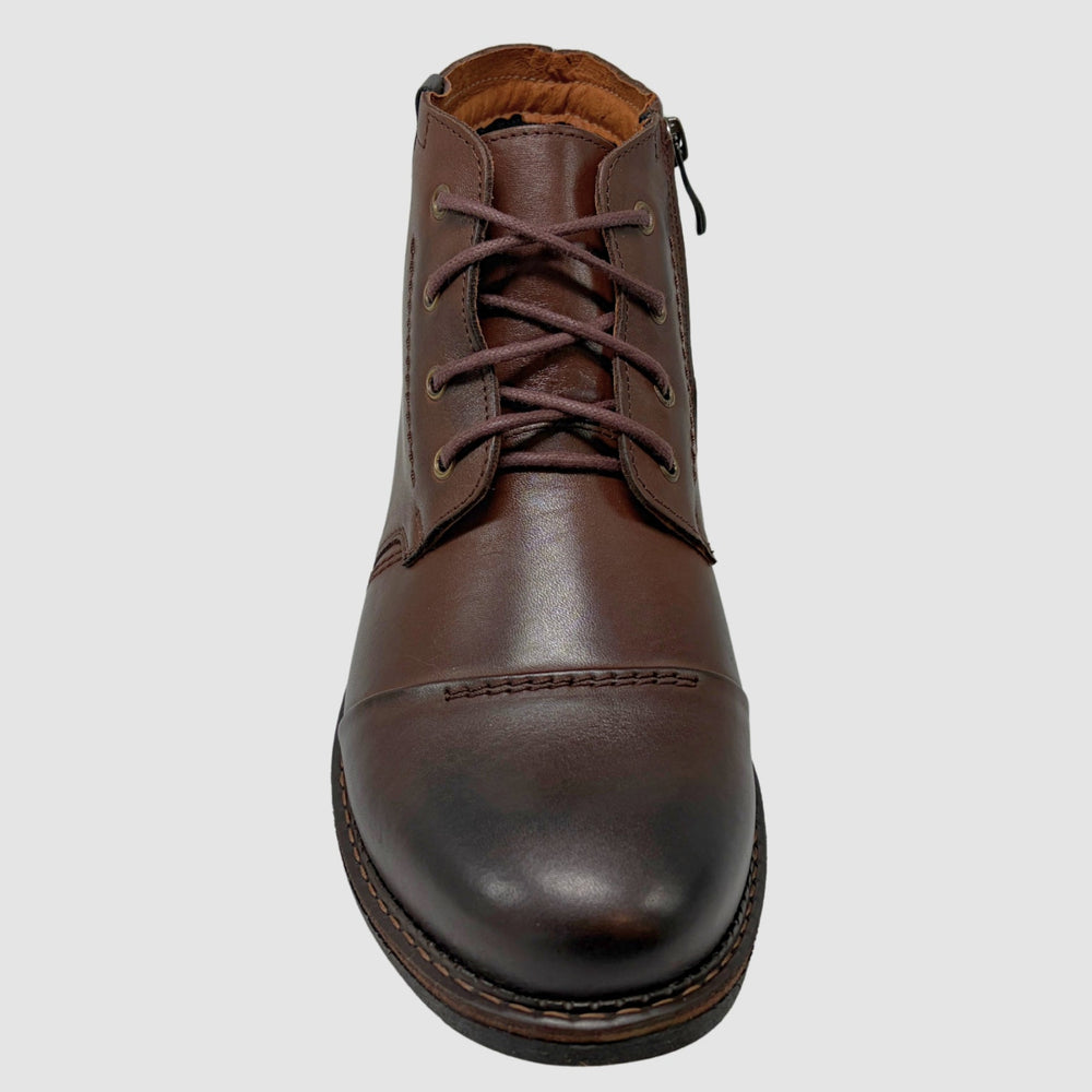 
                  
                    Men's Aron Leather Boots - Brown - Euro Shoe House
                  
                
