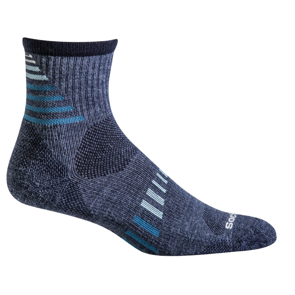Men's Ascend II Quarter | Moderate Compression Socks - Euro Shoe House