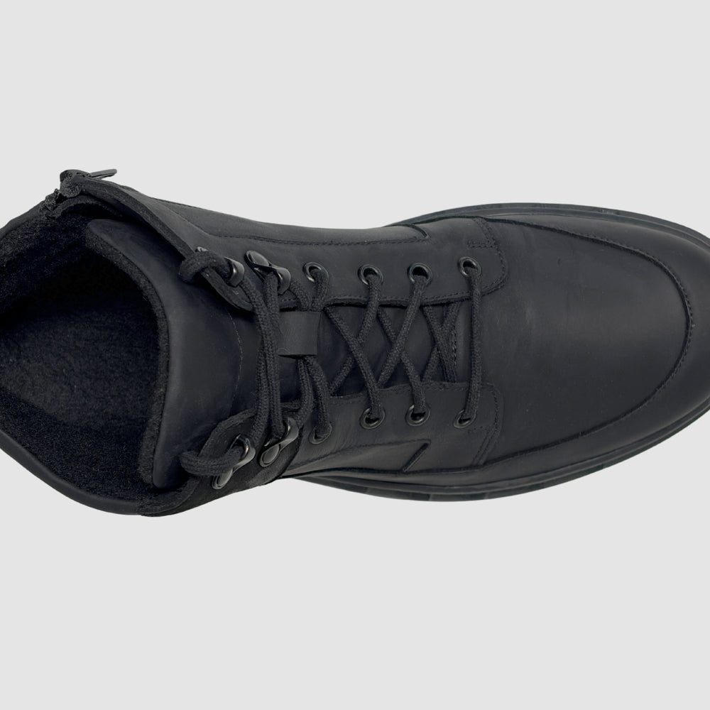 
                  
                    Men's Atlas Leather Boots - Black - Euro Shoe House
                  
                
