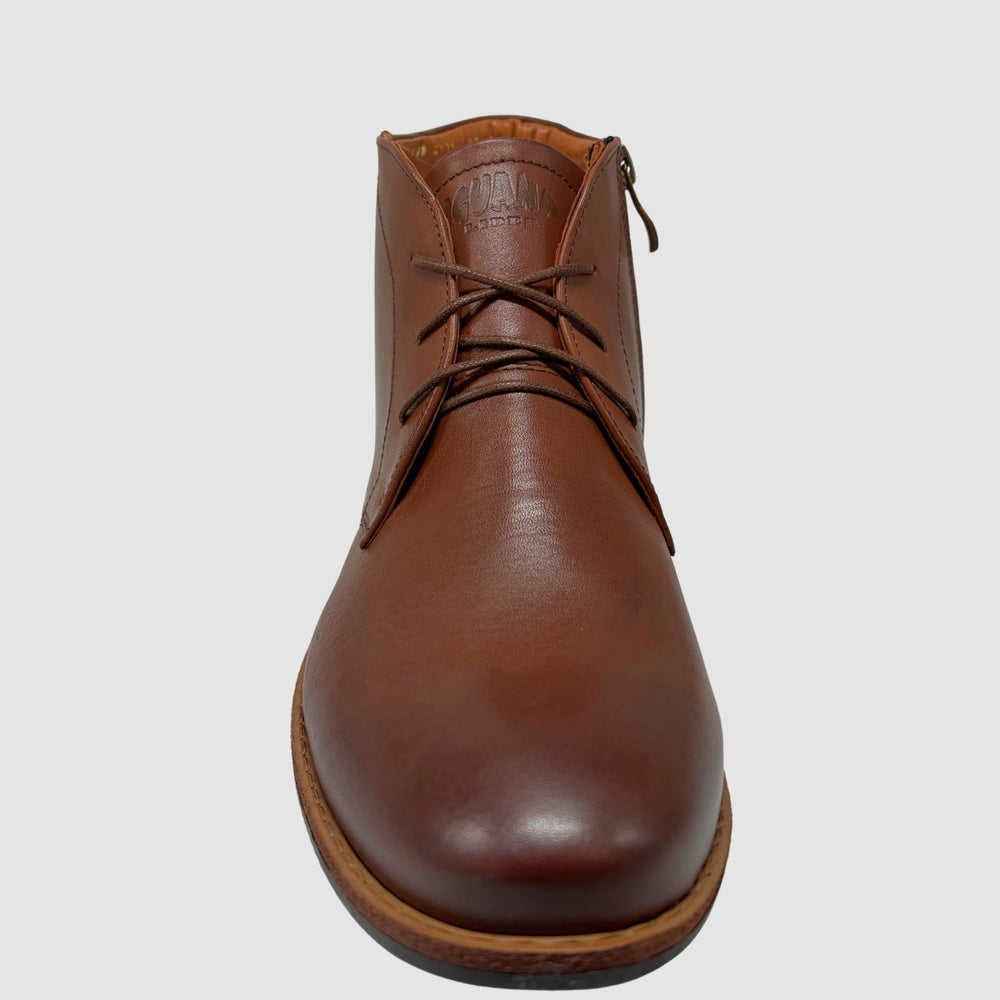 
                  
                    Men's Daniel Leather Boots - Brown - Euro Shoe House
                  
                