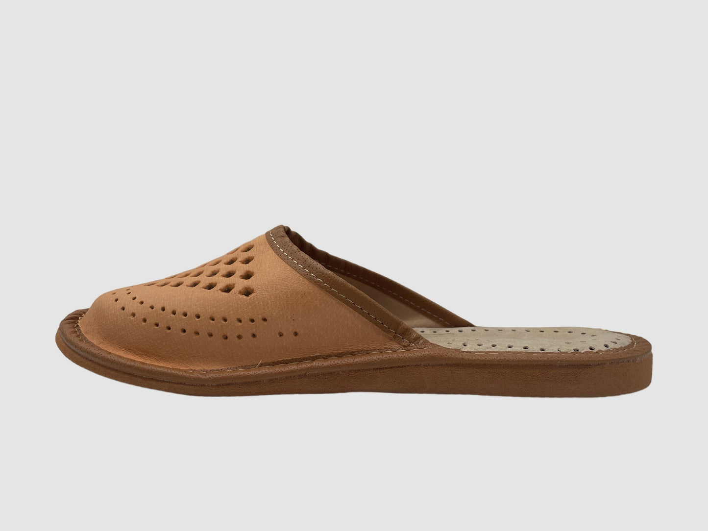 Men's Driftwood House Slipper - Tan - Euro Shoe House
