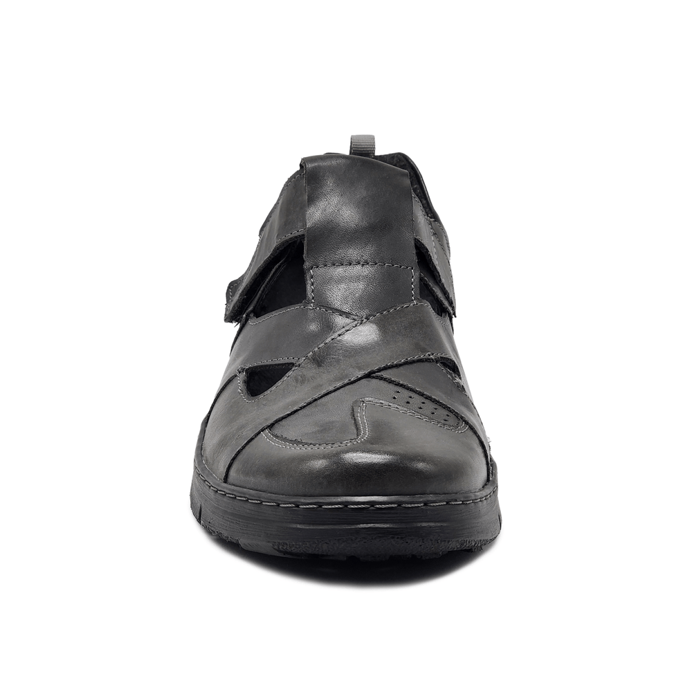 
                  
                    Men's Everyday Closed - Toe Leather Sandals - Graphite - Euro Shoe House
                  
                