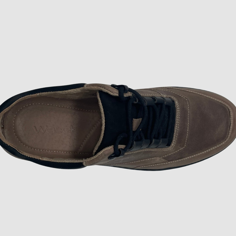 
                  
                    Men's Flint Leather Shoes - Khaki - Euro Shoe House
                  
                