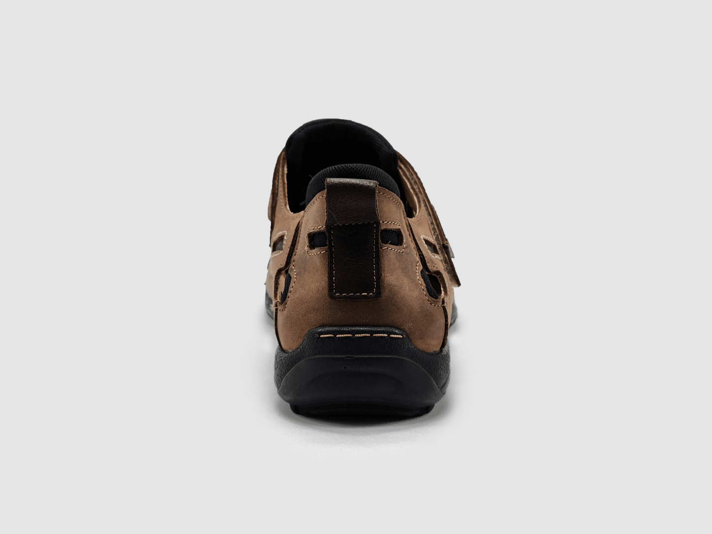 Men's Leather Sandals - Brown Euro Shoe House Men's Leather Sandals - Brown Euro Shoe House