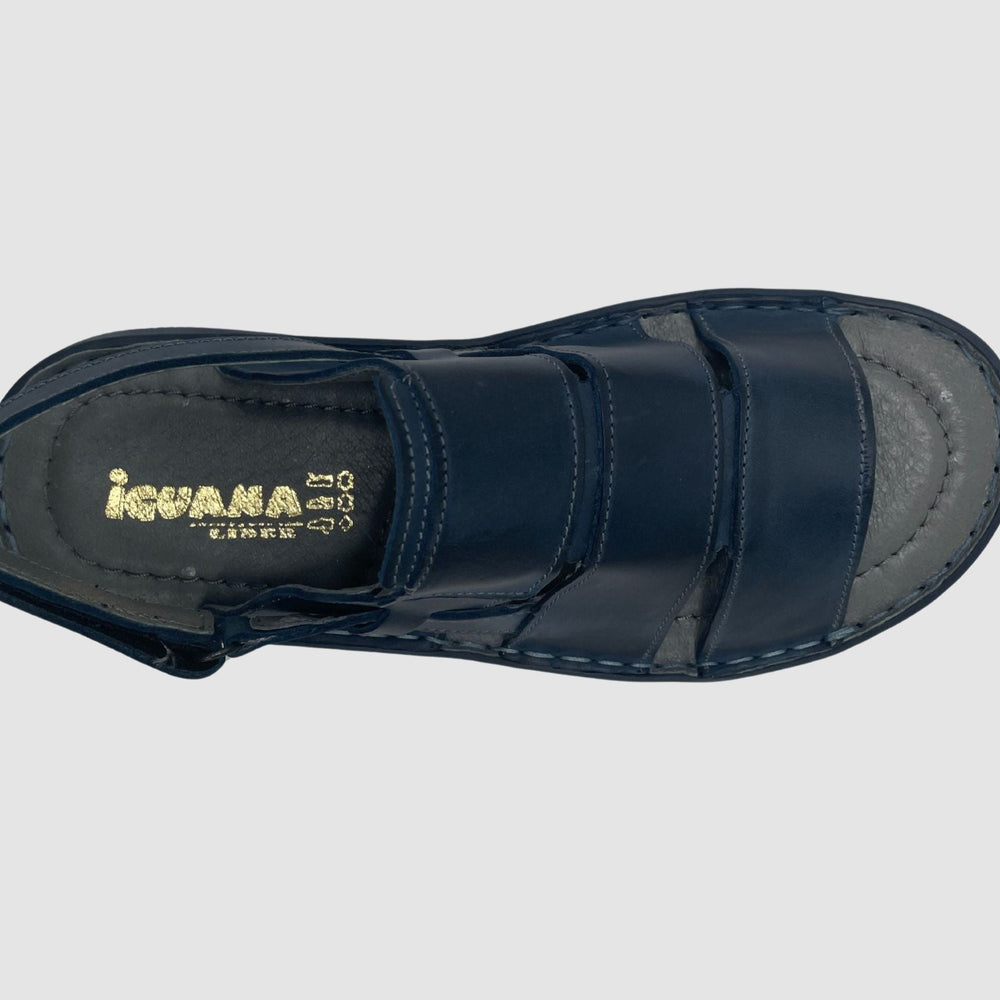 
                  
                    Men's Luca Leather Sandals – Blue - Euro Shoe House
                  
                