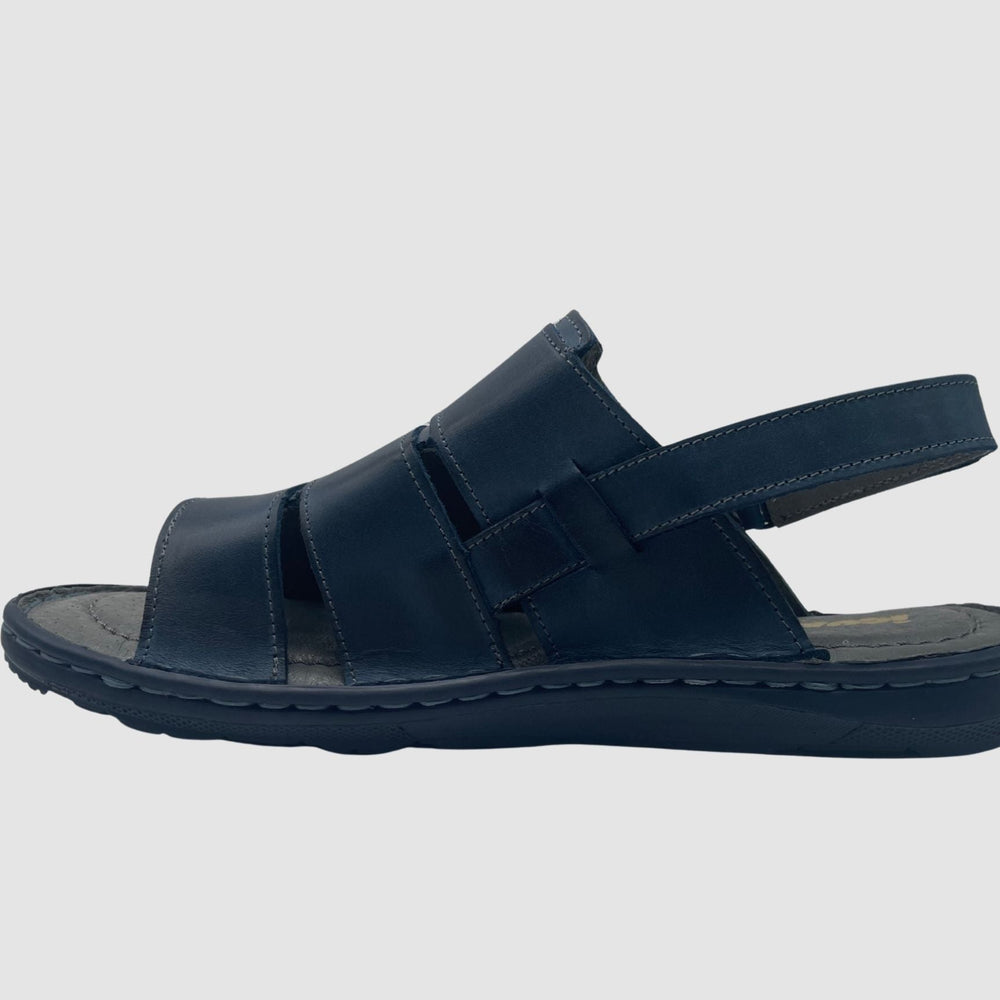 
                  
                    Men's Luca Leather Sandals – Blue - Euro Shoe House
                  
                