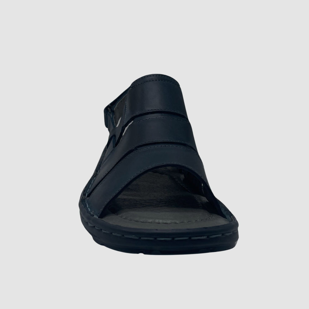 
                  
                    Men's Luca Leather Sandals – Blue - Euro Shoe House
                  
                