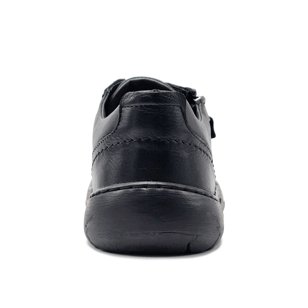 
                  
                    Men's Original Zip - Up Leather Shoes - Black - Euro Shoe House
                  
                