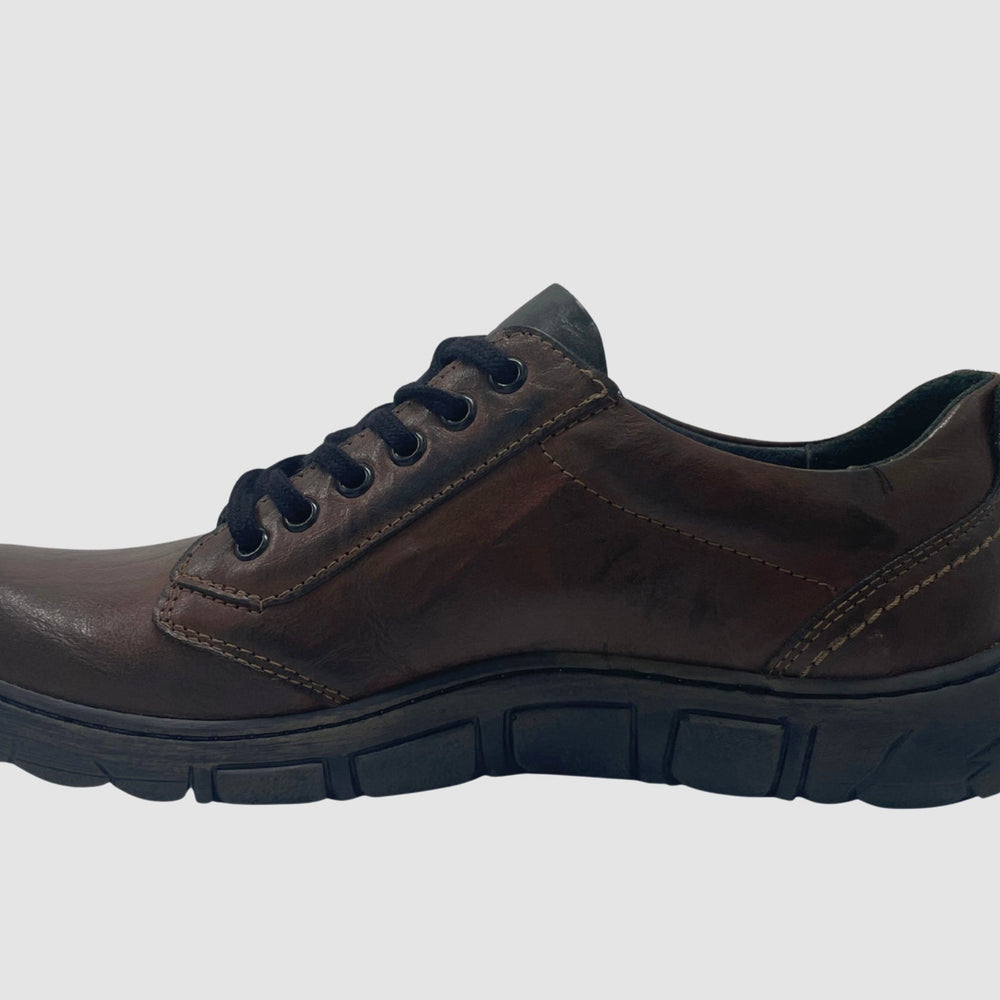 
                  
                    Men's Original Zip - Up Leather Shoes - Brown - Euro Shoe House
                  
                