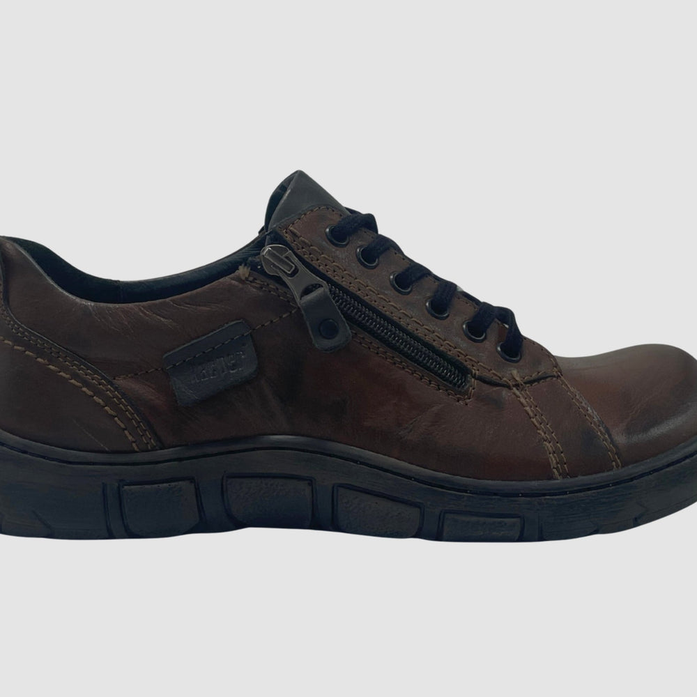 
                  
                    Men's Original Zip - Up Leather Shoes - Brown - Euro Shoe House
                  
                