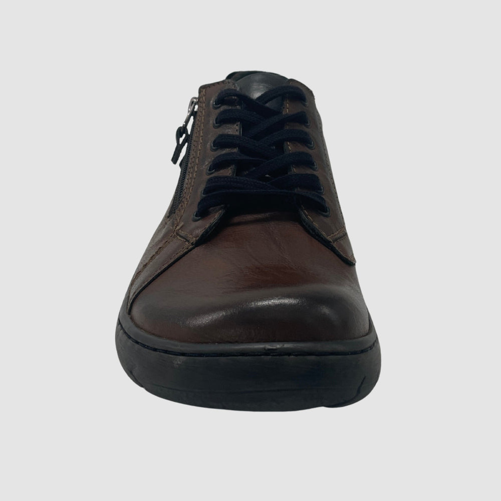 
                  
                    Men's Original Zip - Up Leather Shoes - Brown - Euro Shoe House
                  
                