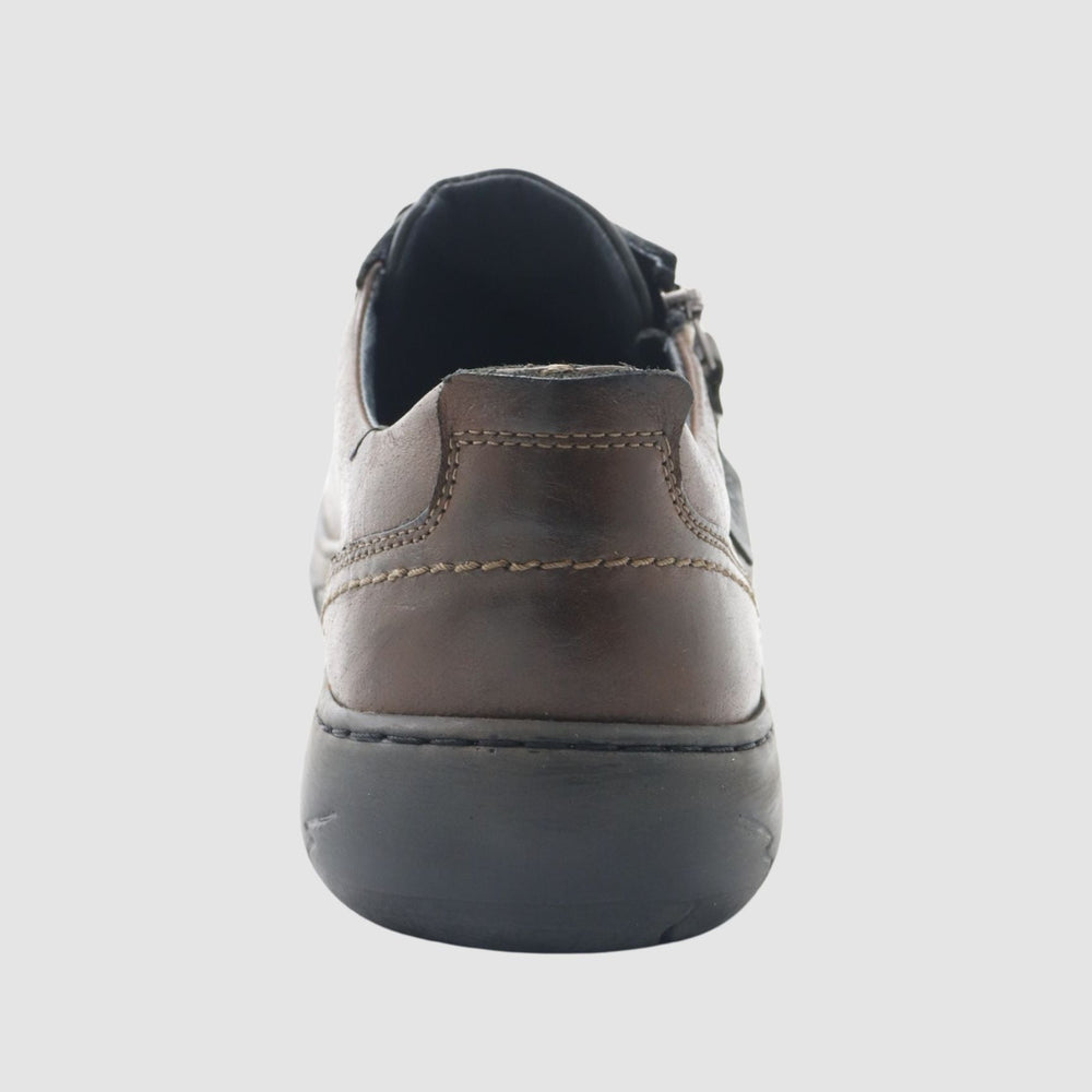 
                  
                    Men's Original Zip - Up Leather Shoes - Brown - Euro Shoe House
                  
                