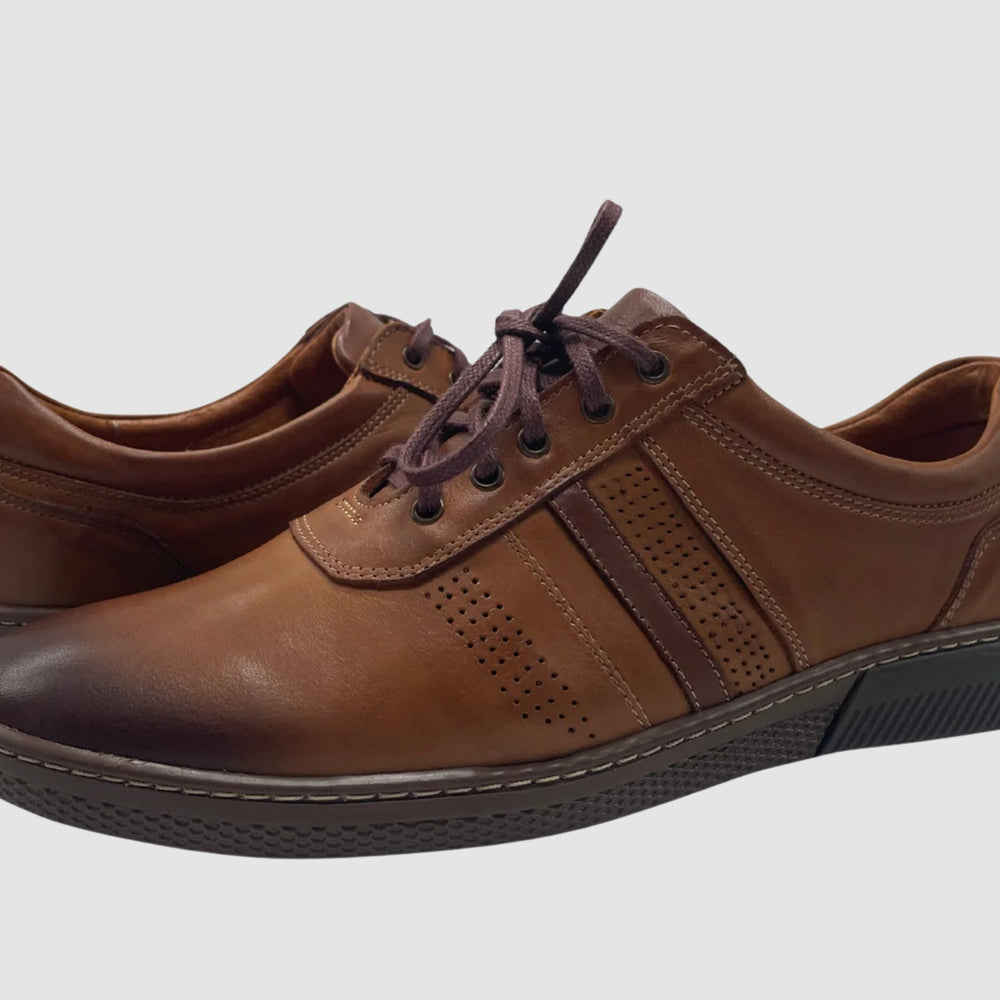 
                  
                    Men's Theo Leather Shoes – Brown - Euro Shoe House
                  
                