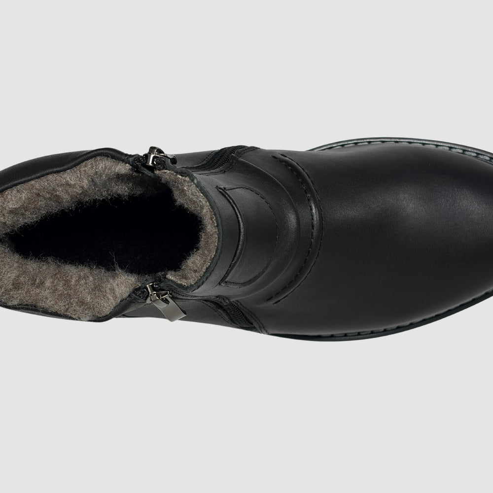 
                  
                    Men's Viktor Leather Boots - Black - Euro Shoe House
                  
                