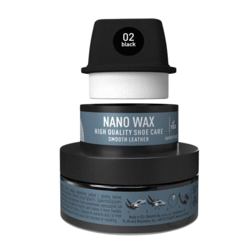 Nano Wax for Grain Leather (Black) - Euro Shoe House