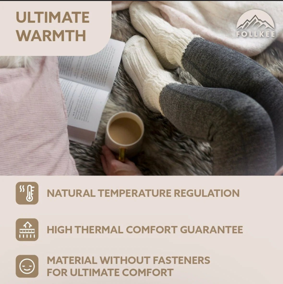 Unisex Alpaca Wool Socks - Euro Shoe House