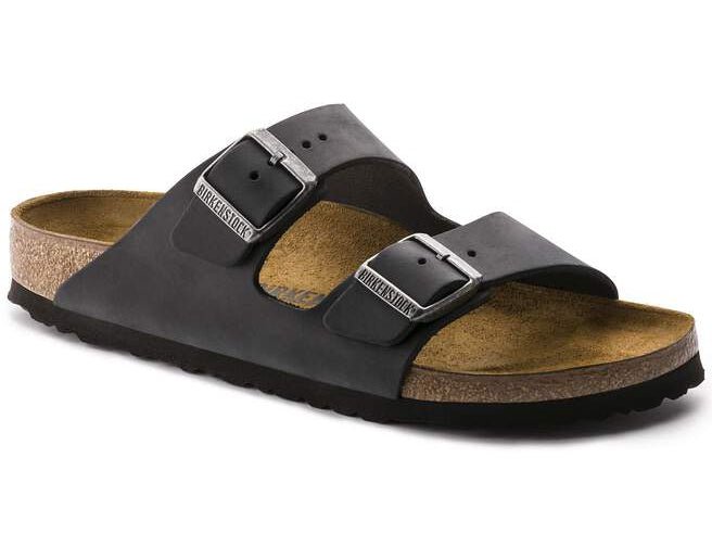 Unisex Arizona Oiled Leather - Black - Euro Shoe House