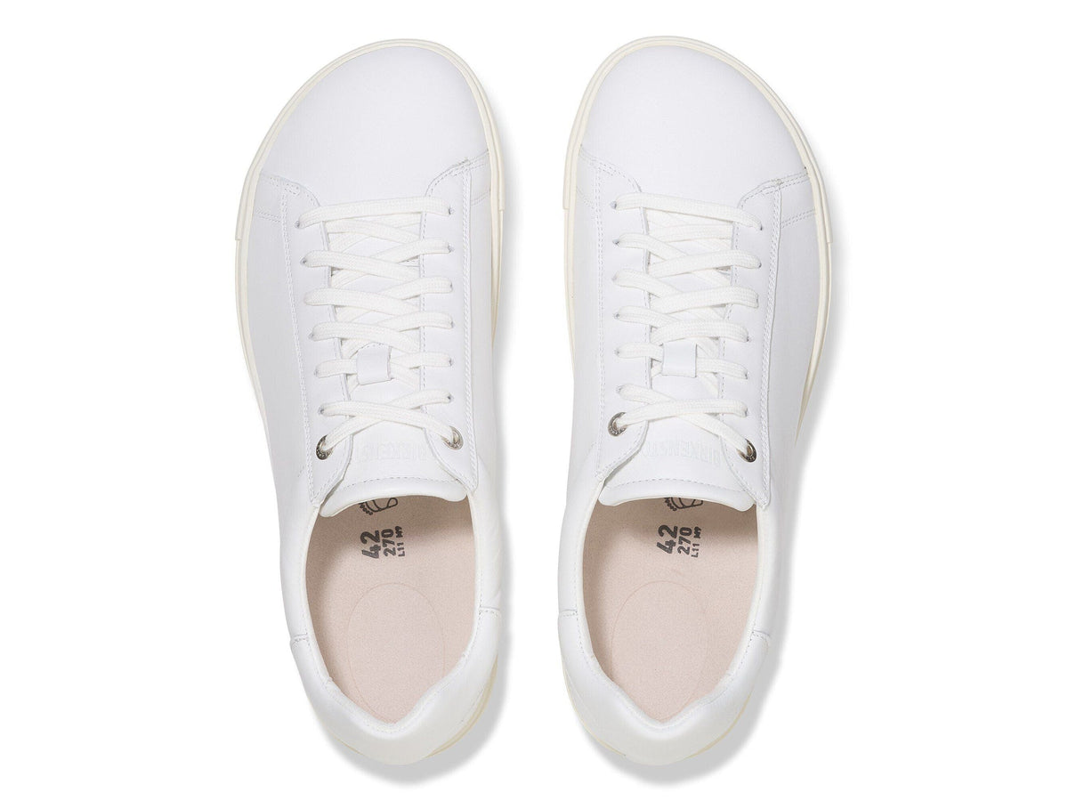 Unisex Bend Low Leather - White - Euro Shoe House