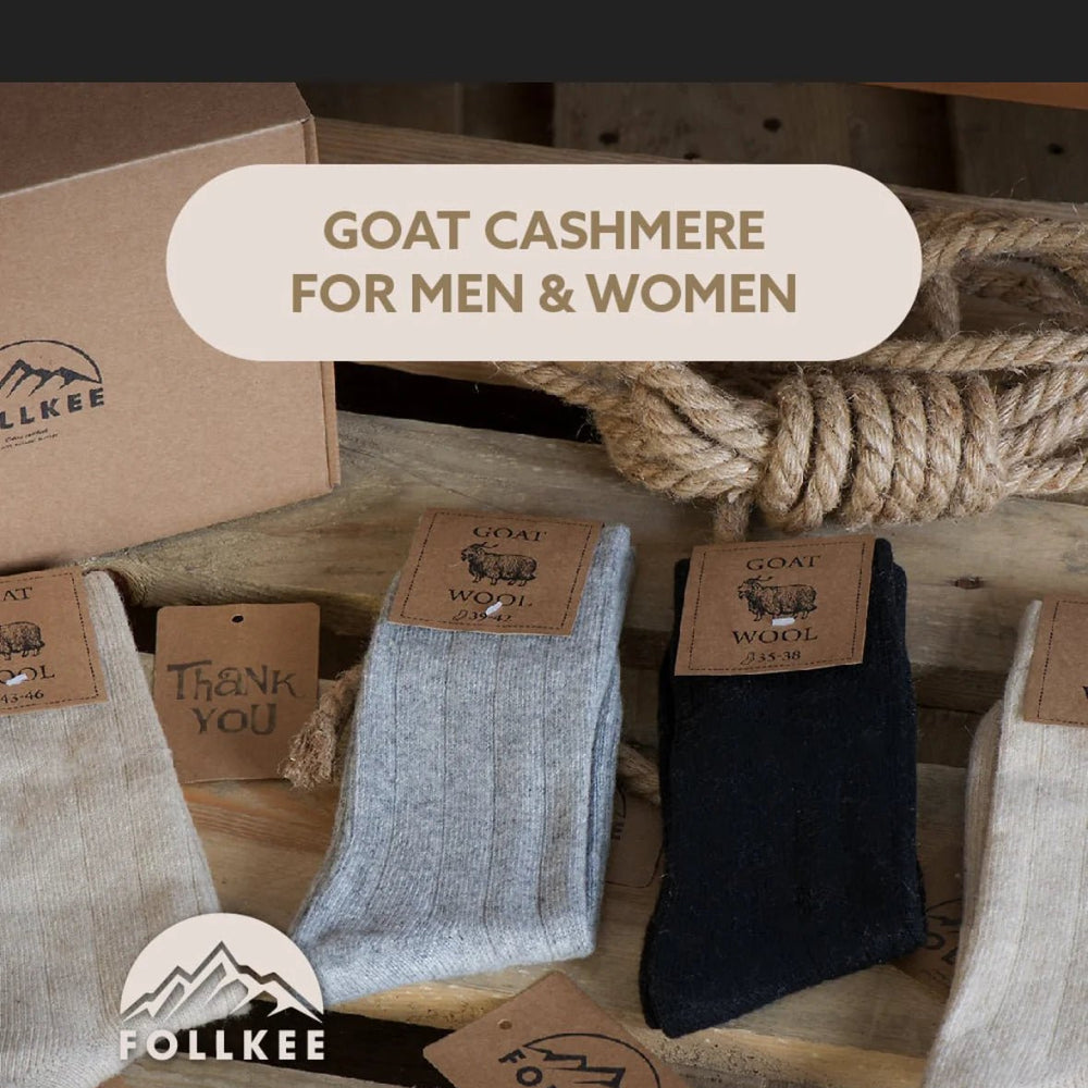Unisex Cashmere Wool Socks - Euro Shoe House