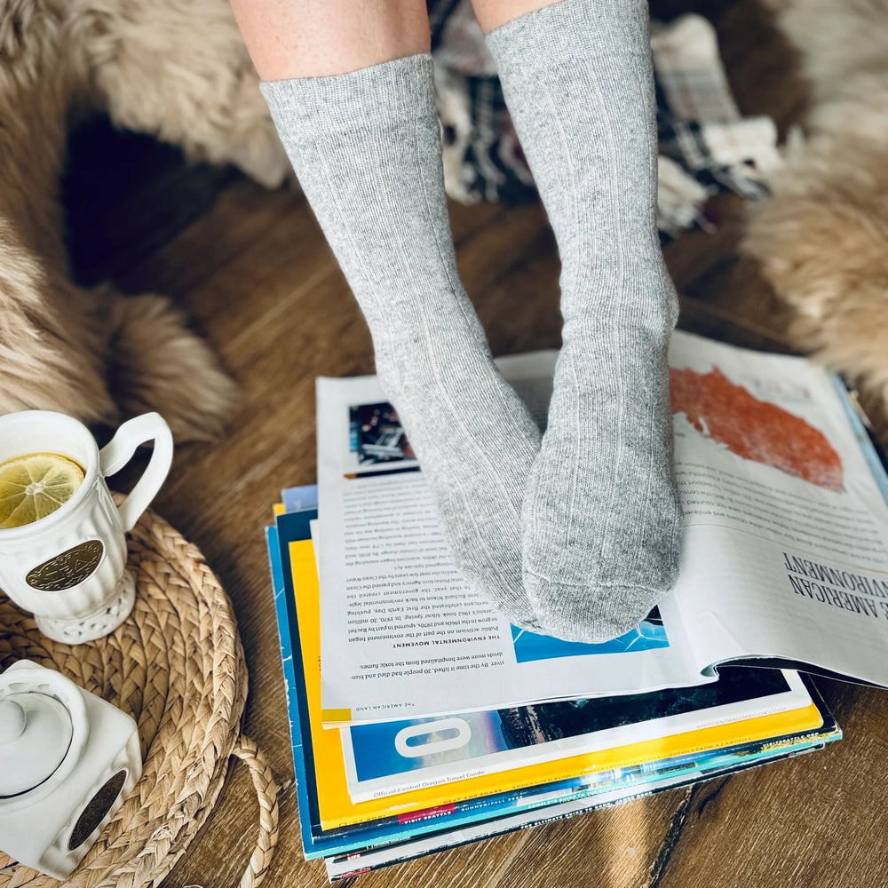 
                  
                    Unisex Cashmere Wool Socks - Euro Shoe House
                  
                