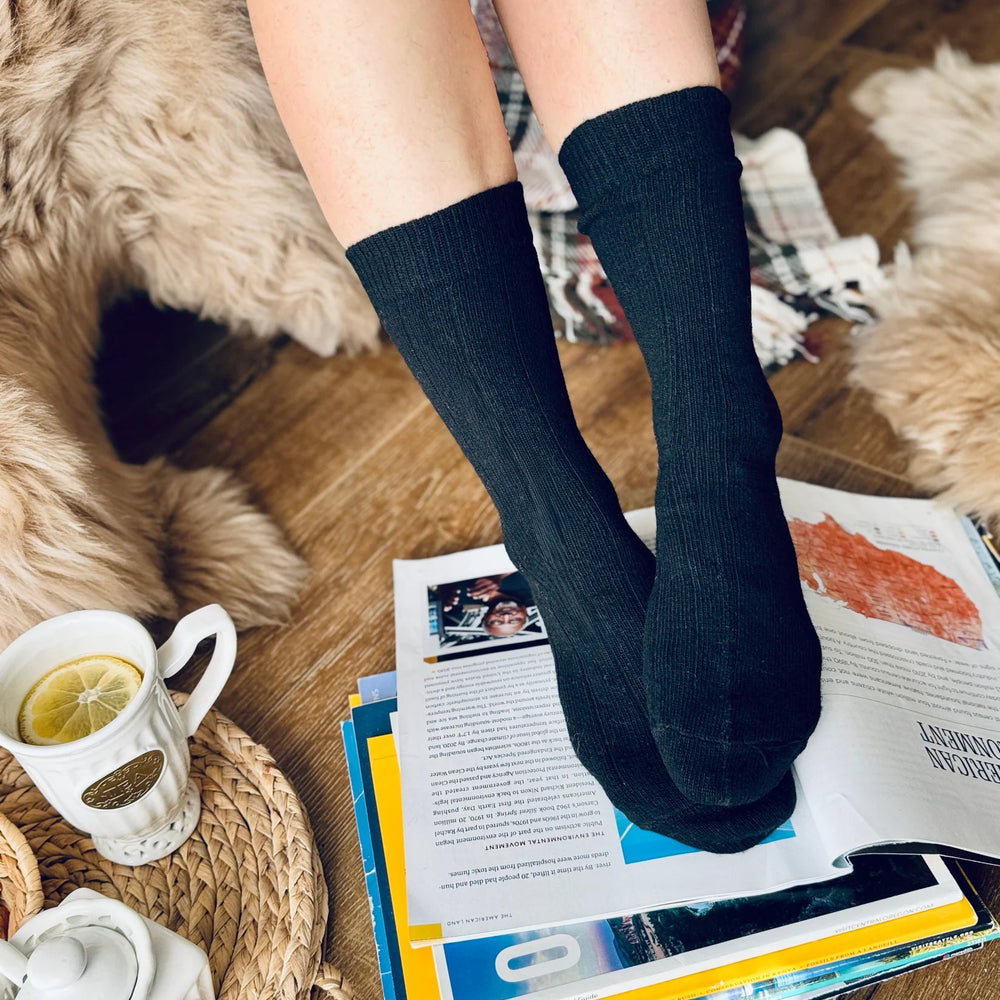 
                  
                    Unisex Cashmere Wool Socks - Euro Shoe House
                  
                
