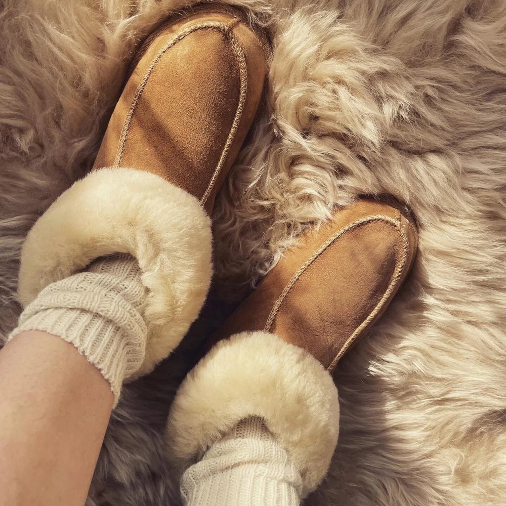
                  
                    Unisex Eskimo Sheepskin Boots - Beige - Euro Shoe House
                  
                