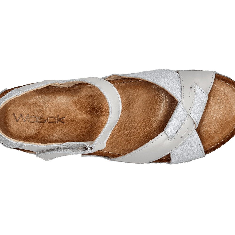
                  
                    Wasak 0473 - 08 - M6 - 1 - White/Silver - Euro Shoe House
                  
                