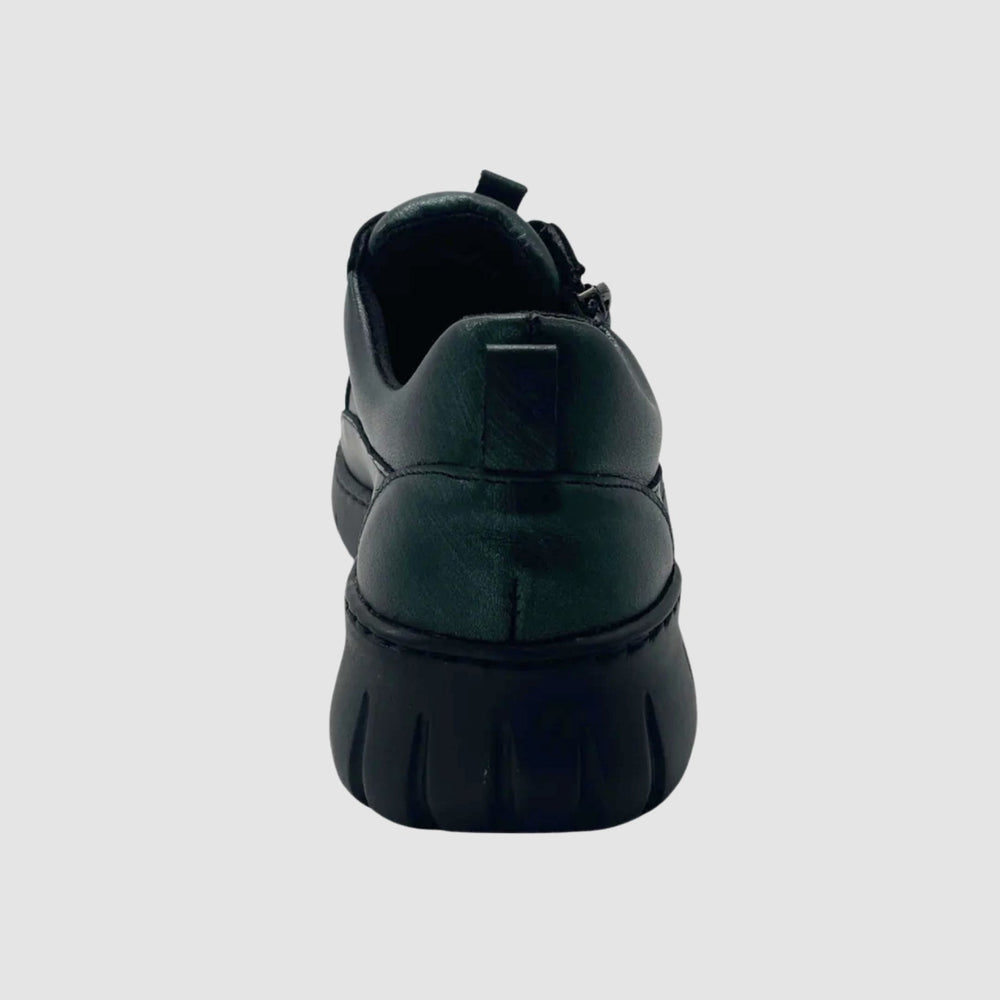 
                  
                    Wasak Azalea Leather Sneaker - Metallic Green - Euro Shoe House
                  
                