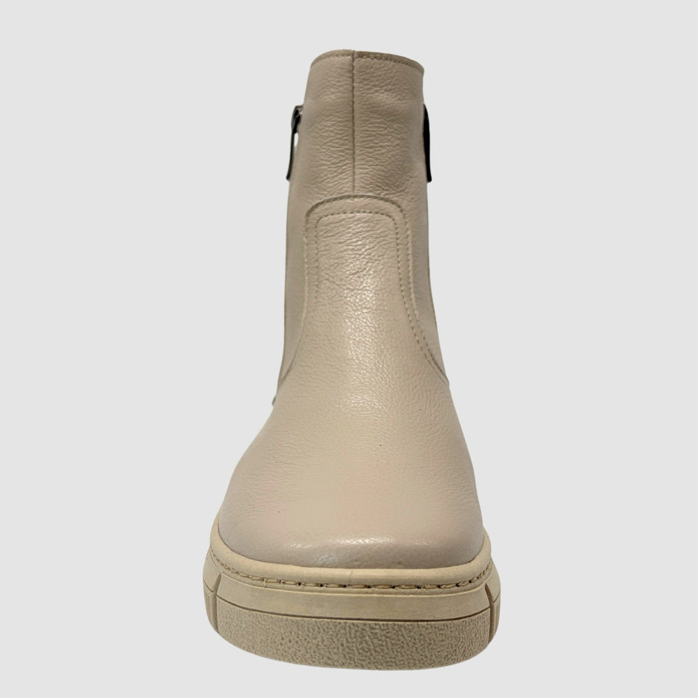 
                  
                    Women's Alba Leather Sneaker - Beige - Euro Shoe House
                  
                